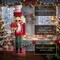 Wizardi; Gingerbread Cookie Tray Christmas Wooden Nutcracker 10 in by Wizardi F07AM9-13-XC4617C; Category:Christmas Nutcrackers; Image:4